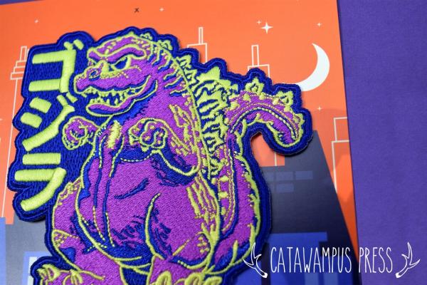 Godzilla Kaiju Iron On Patch picture