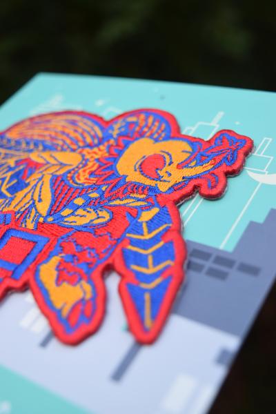 Megalon Kaiju - Iron On Patch picture