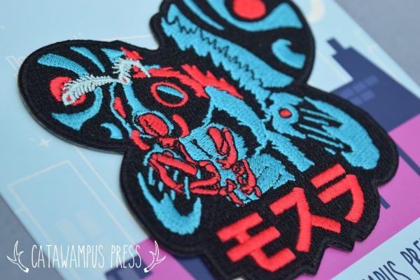 Mothra Kaiju - Iron On Patch picture