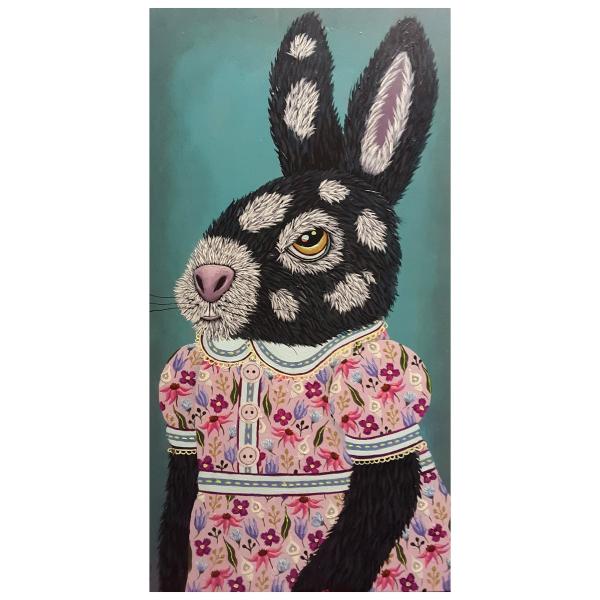 ORIGINAL-"Bunny Dress (Flowers)" picture