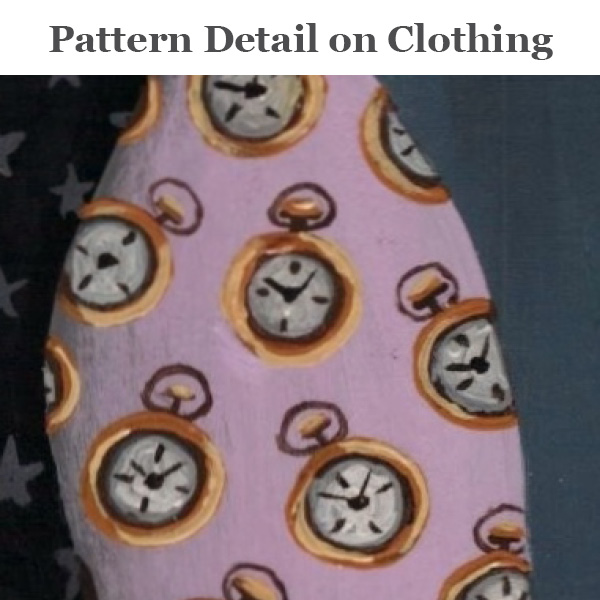 ART PRINT-"Freddie's Timepiece Suit" picture