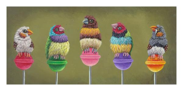 ART PRINT-"Lollipop Party" picture