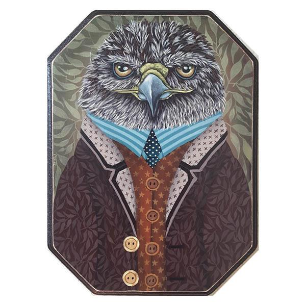 ORIGINAL-"Garden Portraits-Hawk"