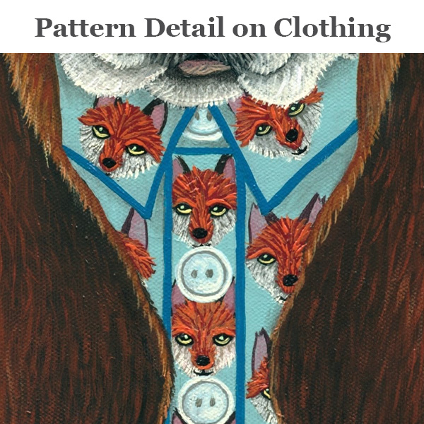 ART PRINT-"Barney's Fox Shirt" picture