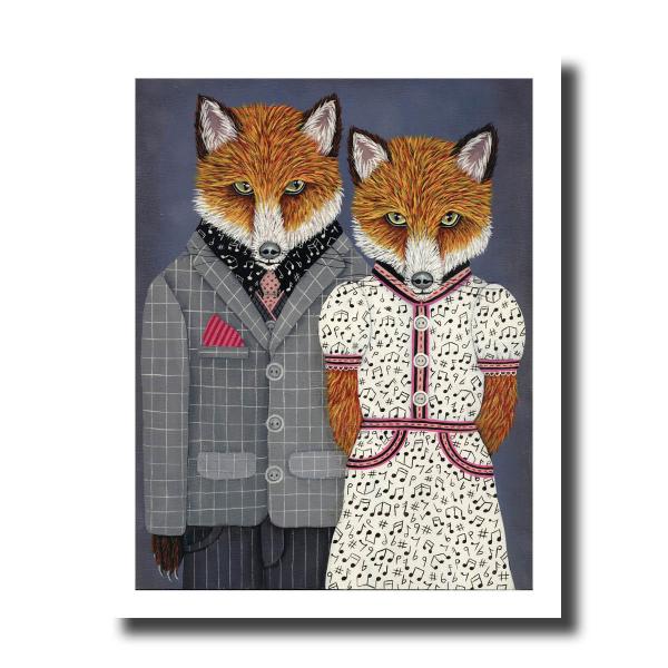 ART PRINT-"Mr. and Mrs. Nashville"