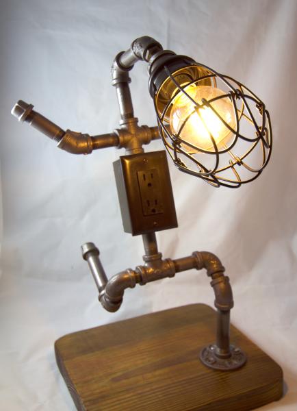 Running Man lamp picture