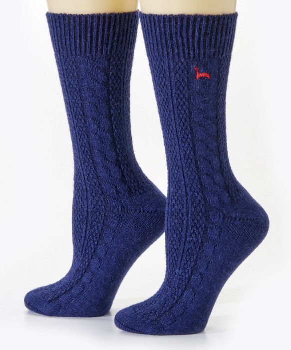 Cabled Dress Socks picture