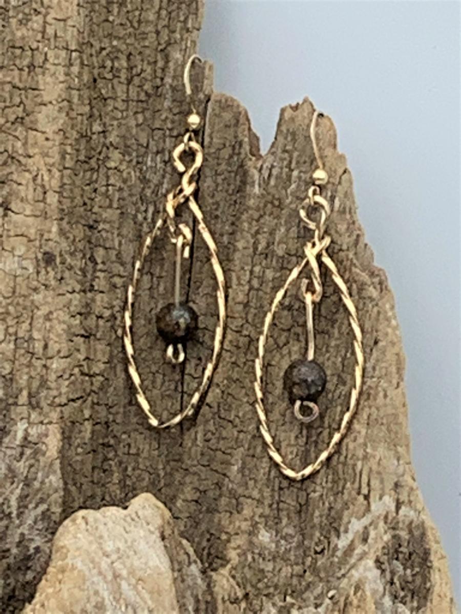 Bronzite Earrings #123 picture