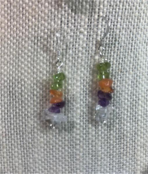 Multicolor Drop Earrings #324 picture