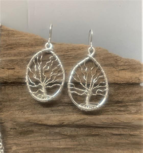 Tree of Life Dangle Earrings #394 picture