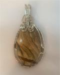 Picture Jasper Pendant #417