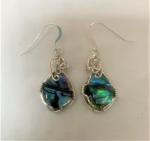 Abalone Earrings #107