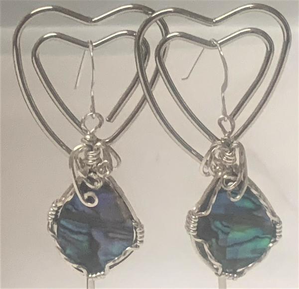 Abalone Earrings #107 picture