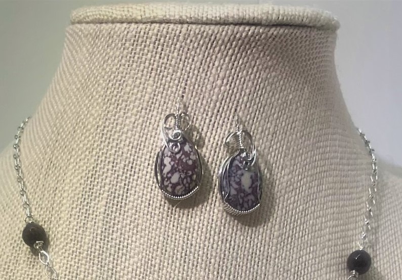 Viper Jasper Earrings SS #112 picture