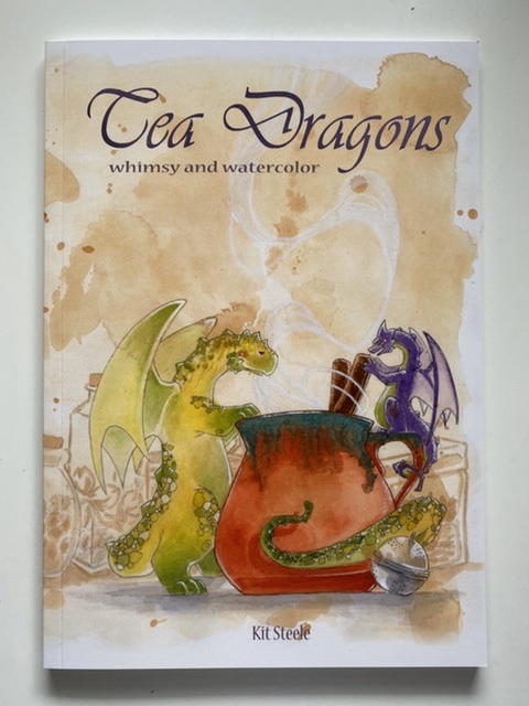 Tea Dragons: Whimsy and Watercolor Illustration Book picture