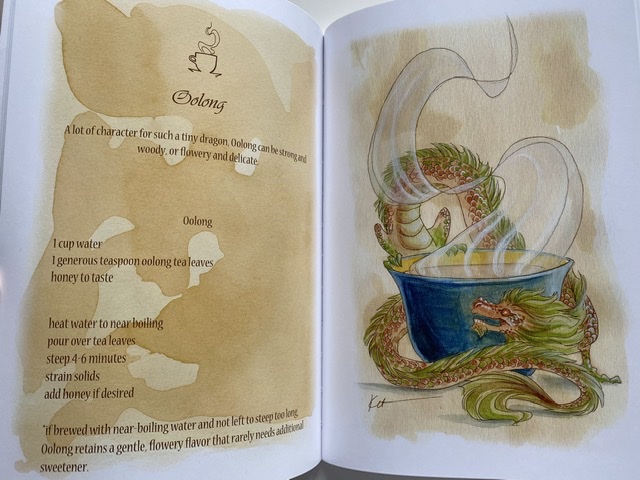 Tea Dragons: Whimsy and Watercolor Illustration Book picture