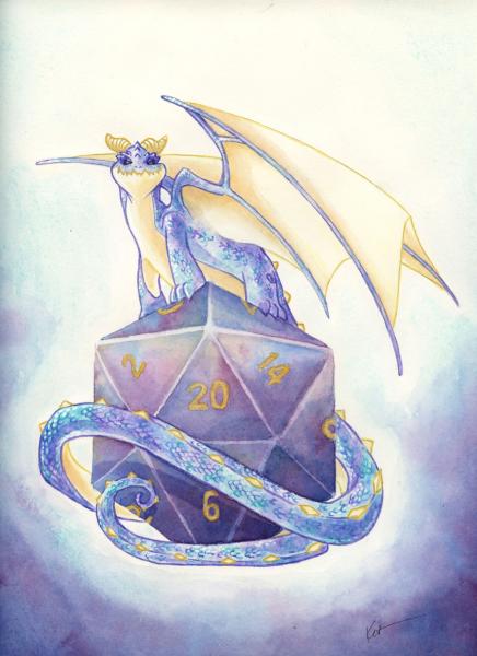 D20 Dice Dragon picture