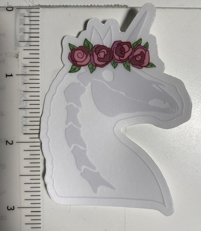 Unicorn Crown sticker