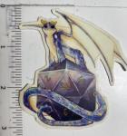 D20 Dragon sticker