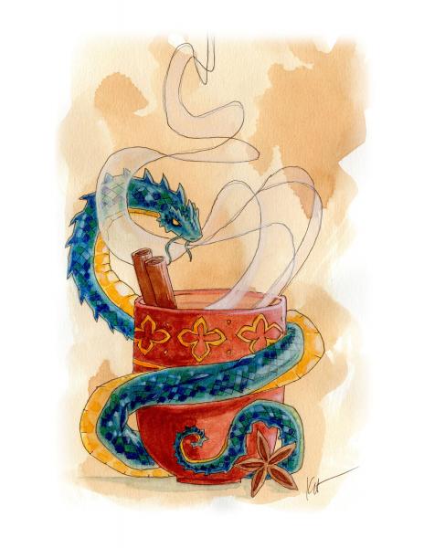 Chai Latte Dragon picture