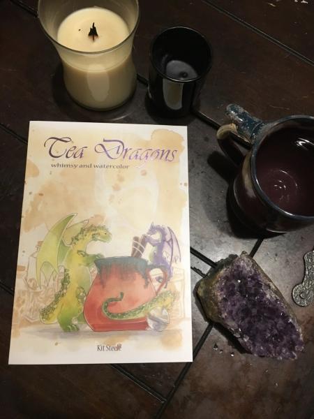 Tea Dragons: Whimsy and Watercolor Illustration Book picture