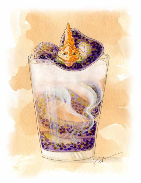 Thai Iced Tea Dragon