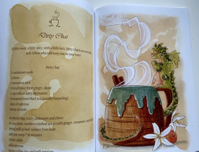 Tea Dragons: Whimsy and Watercolor Illustration Book picture