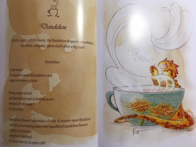 Tea Dragons: Whimsy and Watercolor Illustration Book picture