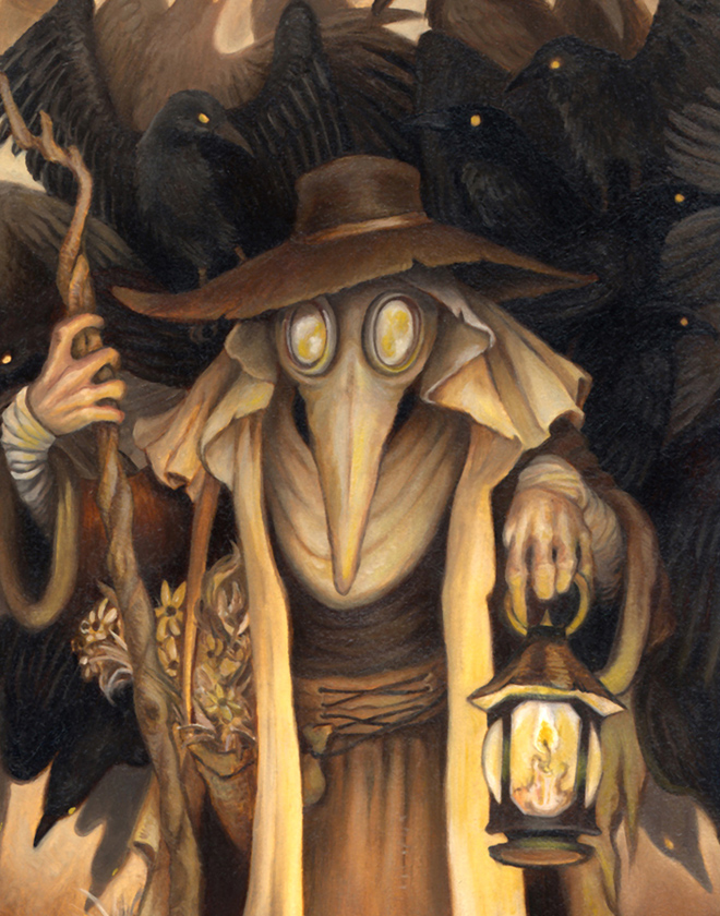 Plague Doctor, Print 11x17.5 picture