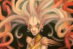 "Medusa", Original Oil Painting, 24 x 18, Framed Art, Fantasy/Mythology