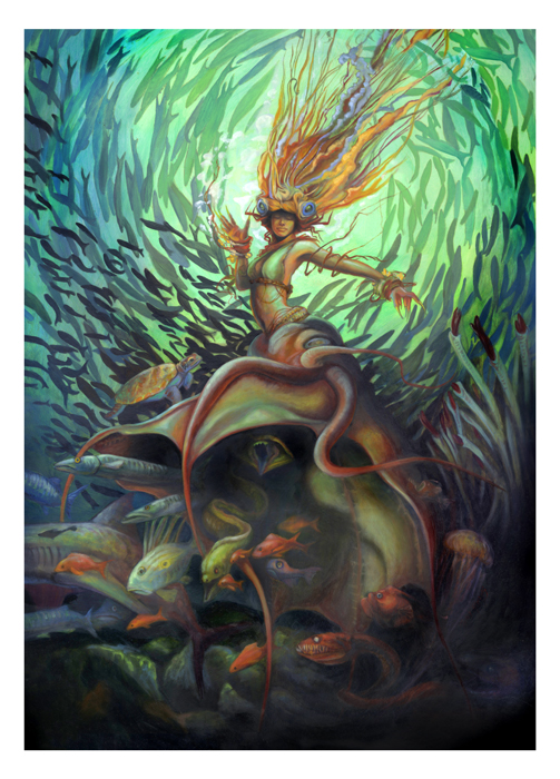 "Rise of the Sea", Print 12x16.5