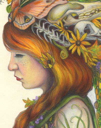 "Autumn" (Fall Queen) Print, 11 x 14 picture
