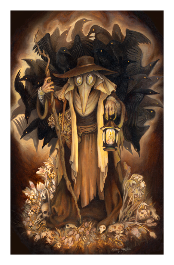 Plague Doctor, Print 11x17.5 picture