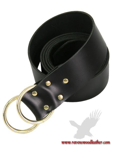 Double Ring Belt - 2" Wide