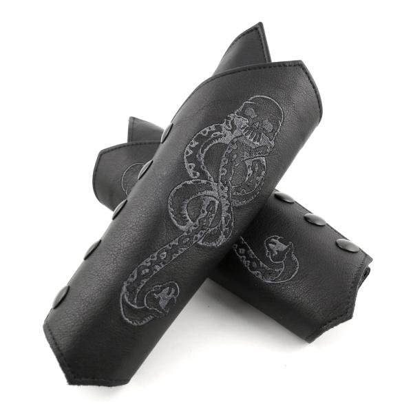 Women's Dueling Bracers - Snake and Skull