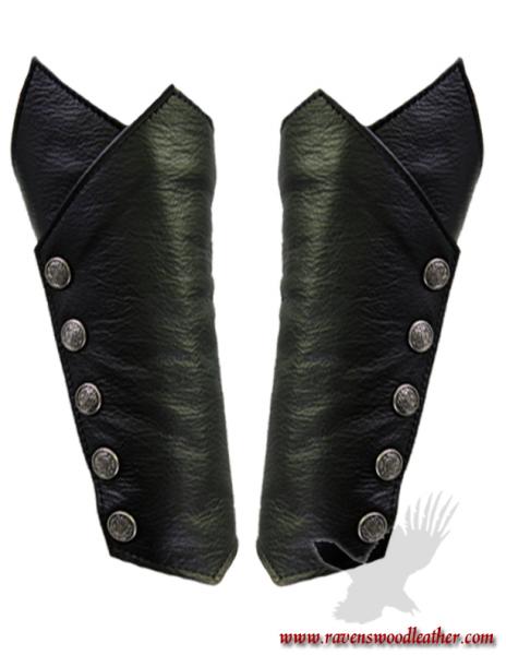 Men's Raven Bracers