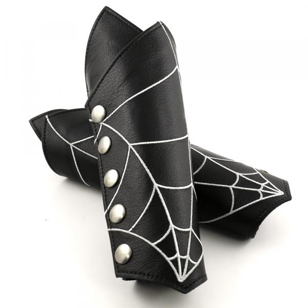 Men's Ravens - Web Bracers Black