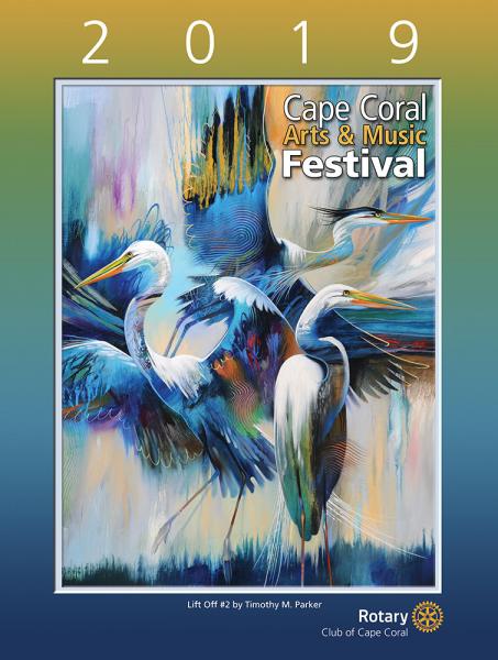 2019 Cape Coral Arts & Music Festival Poster
