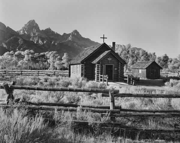 Chapel of the Transfiguration and the Tetons, WY picture