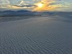 Sunset, White Sands NM, NM