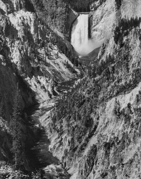 Yellowstone Falls from Artist Point picture