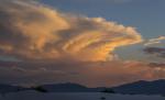 Storm Cloud Sunset, White Sands NM, NM