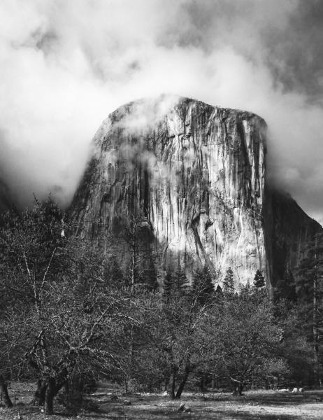 El Capitan, Clouds, Yosemite Valley