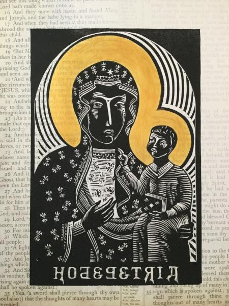 Hodegetria (Black Madonna & Child) picture