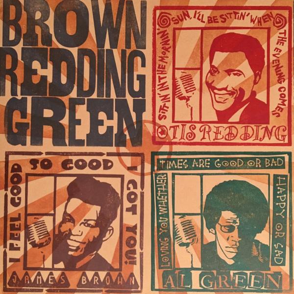 Brown, Red (ding), Green