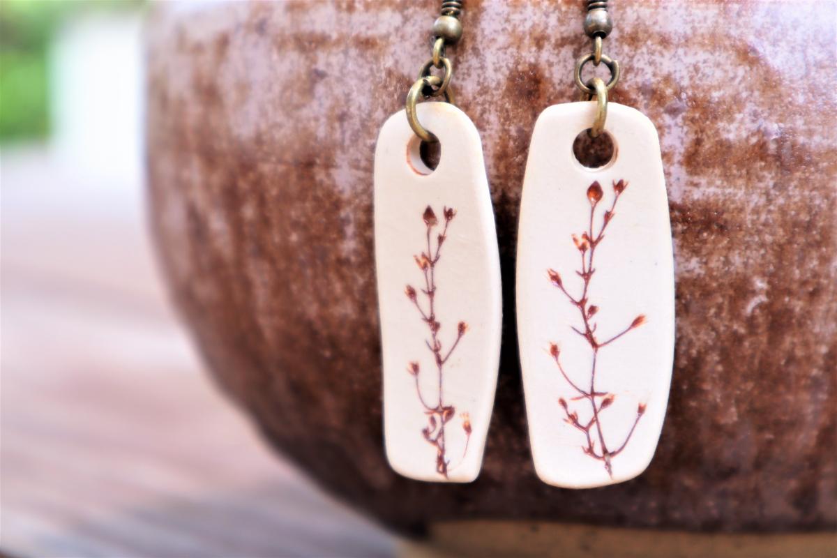 natural flower earringã€€#7 picture