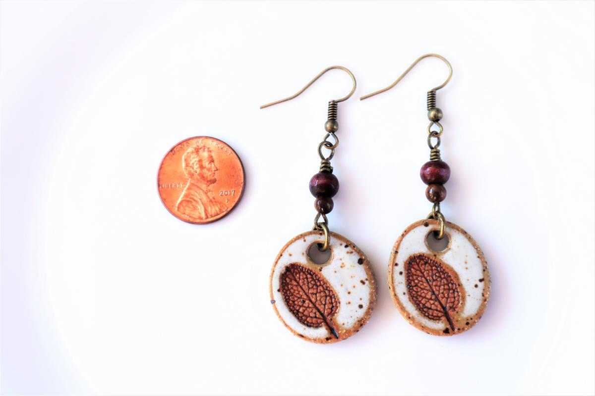 Sage Leaf earringsã€€#1 picture