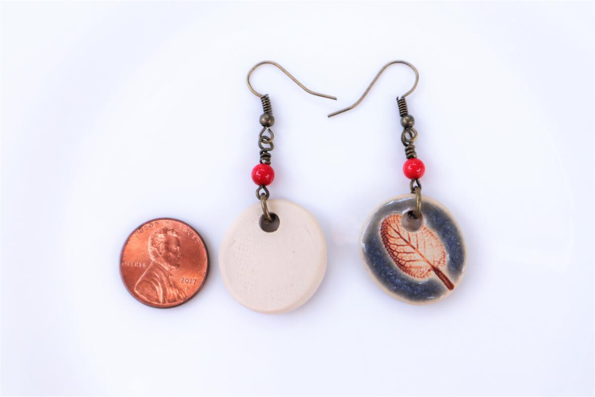 Sage Leaf earringsã€€#5 picture