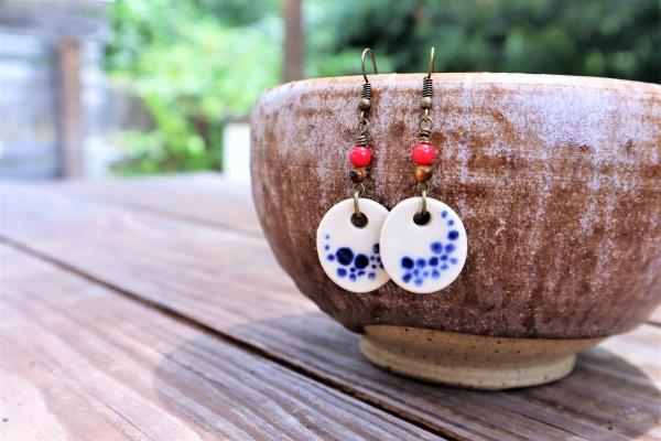 Forget-me-not earringsã€€#4