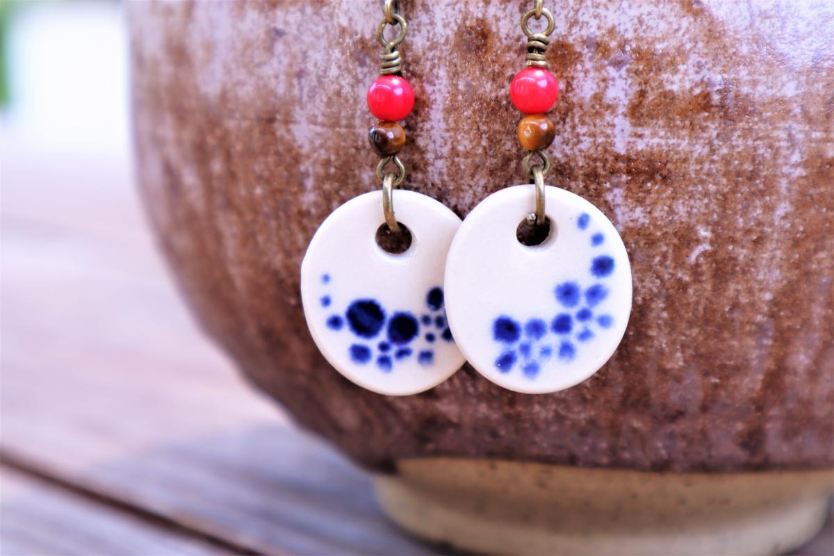 Forget-me-not earringsã€€#4 picture